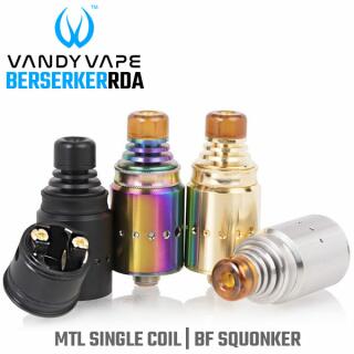 Vandyvape Berserker MTL RDA - 18mm BF Tröpfelverdampfer