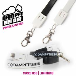 dampftbeidir Power Lanyard - Ladekabel Kette