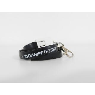 dampftbeidir Power Lanyard - Ladekabel Kette Schwarz