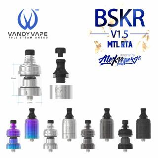 Vandyvape Berserker V1.5 MTL RTA Tank - 3ml 24mm Verdampfer