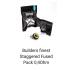Builders Finest Coil Cotton Pack - Fertigwicklungen & Watte Staggered Fused Pack 0.4 Ohm