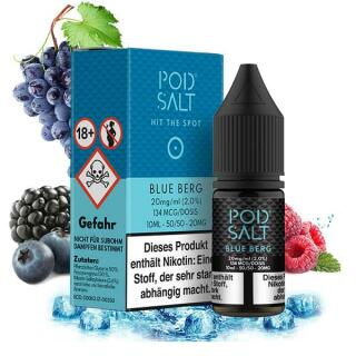 Pod Salt Nikotinsalz - Blue Berg 20mg/ml 10ml