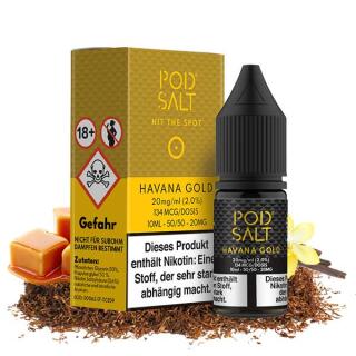 Pod Salt Nikotinsalz - Havanna Gold 20mg/ml 10ml