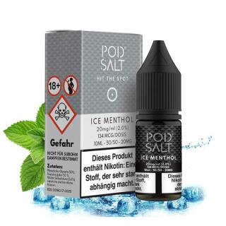 Pod Salt Nikotinsalz - Ice Menthol 20mg/ml 10ml