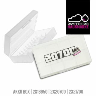 dampftbeidir Akku Box - 2x 21700 Case