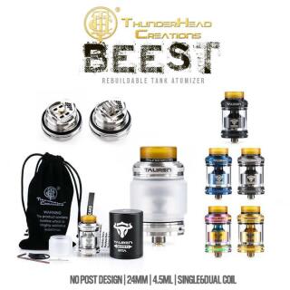 THC Tauren Beest RTA Tank - 4,5ml 24mm Verdampfer