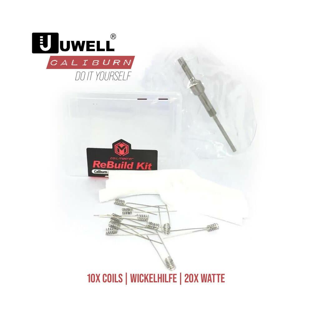 Coil Master Rebuild Kit für Uwell Caliburn Dampftbeidir