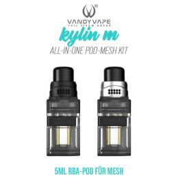 Vandyvape Kylin M Aio RBA Pod - 5ml Ersatztank