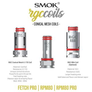 SMOK RGC Coils - Verdampfereinheiten