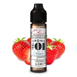 Tom Klarks 100% natürliche Aromen - #01 Erdbeere 10ml