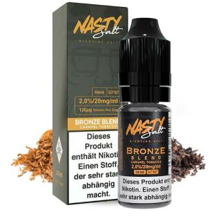Nasty Juice Nikotinsalz - Bronze Blend Salt 10ml 20mg/ml