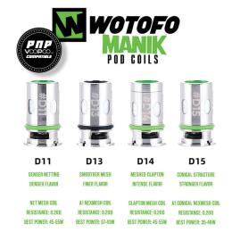 Wotofo Manik Coils - PNP Verdampfer