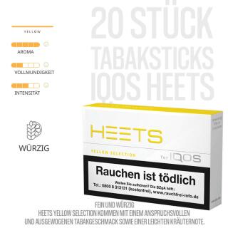 IQOS Heets - Yellow Selection 20 Tabaksticks