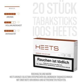 IQOS Heets - Bronze Selection 20 Tabaksticks
