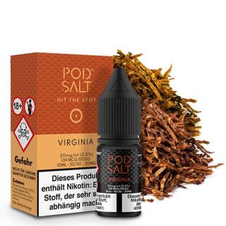 Pod Salt Nikotinsalz - Virginia Gold 11mg/ml 10ml