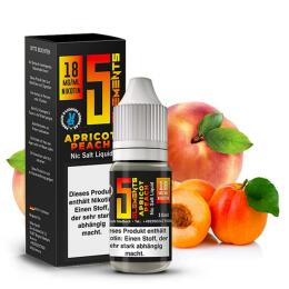 5 Elements Nikotinsalz - Apricot Peach 18mg/ml 10ml