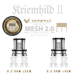 Vapefly Kriemhild 2 Coils - Freecore Verdampfer