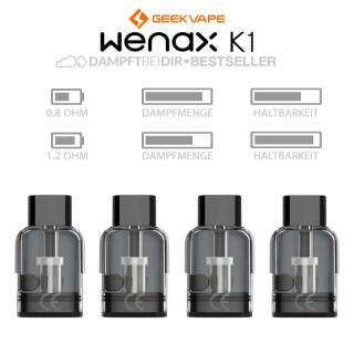 Geekvape Wenax K1 Pods - 2ml Verdampfer Tanks
