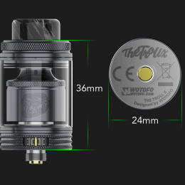 Wotofo Troll X RTA - 4,4ml 24mm Verdampfer Tank