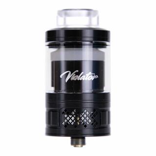 qp Design Violator RTA - 5,5ml 28mm Verdampfer Tank Schwarz