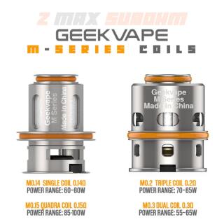 Geekvape M Series Coils - Z Max Verdampfer