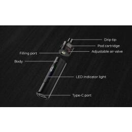 Uwell Whirl T1 Pod Kit  - 3 ml 1300 mAh Podsystem