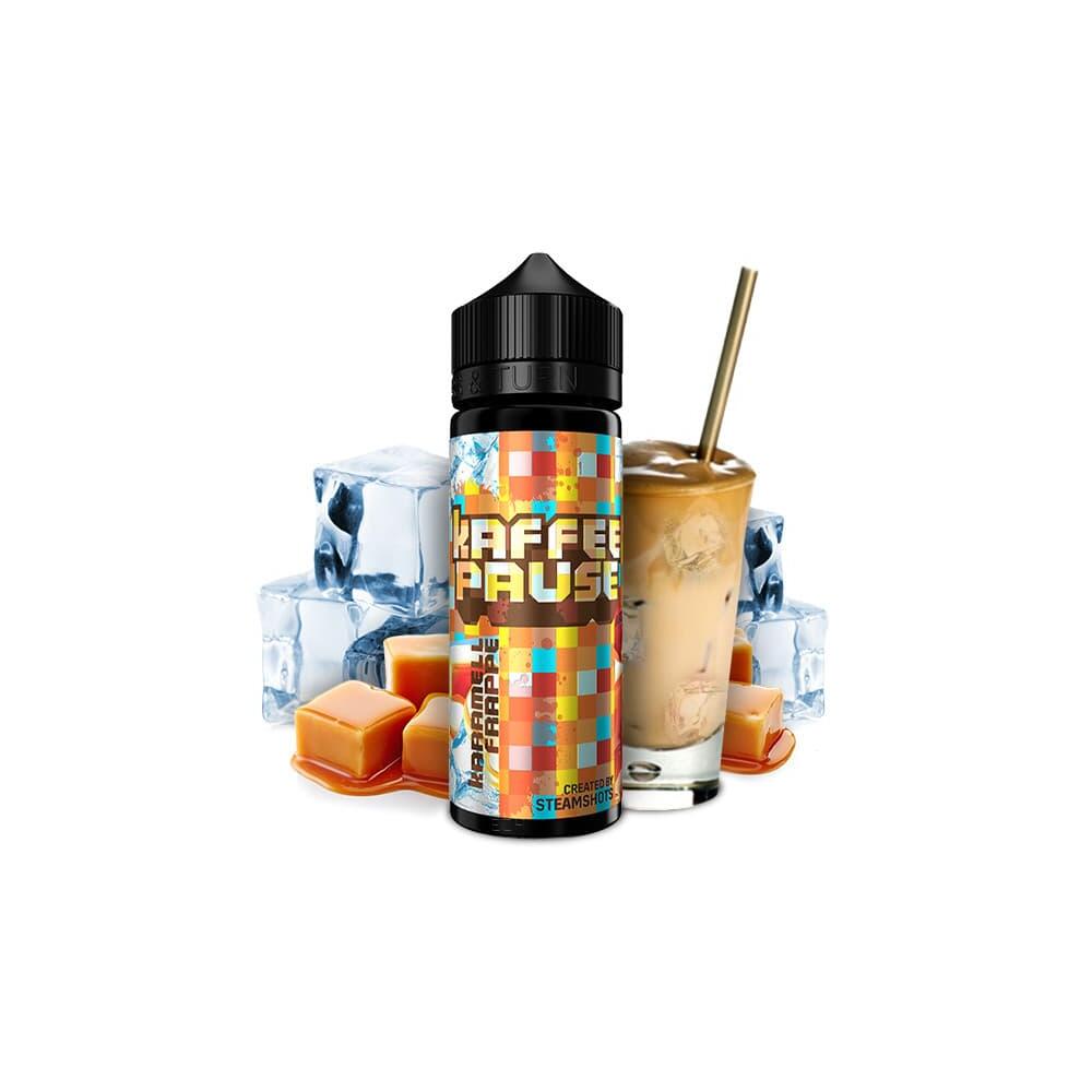 Kaffeepause by Steamshots Karamell Frappe Longfill