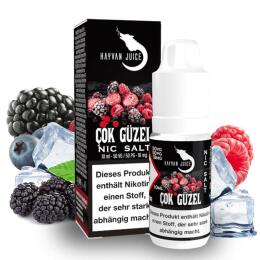 Hayvan Juice Nikotinsalz - Cok G&uuml;zel 18mg/ml 10ml