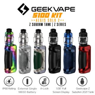 Geekvape Aegis Solo 2 Kit - 100W 5ml S100 Set