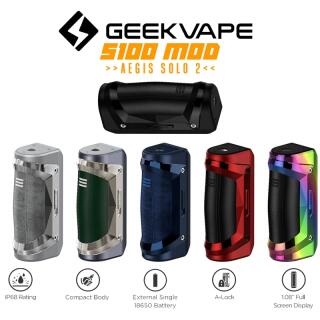 Geekvape Aegis Solo 2 Mod - 100W S100 Akkuträger