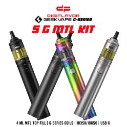 Digiflavor S G MTL Kit - 4ml 18650/18350 Tube Set