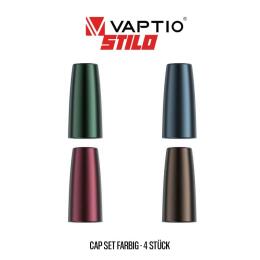 Vaptio Stilo Caps - 4er Set farbig