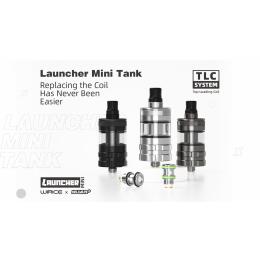 Wirice Launcher Mini Tank - 23mm 3ml Verdampfer