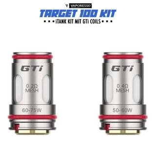 Vaporesso GTi Coils - Target Verdampfer