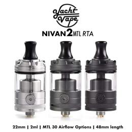 YachtVape Nivan MTL RTA V2 - 22mm Verdampfer