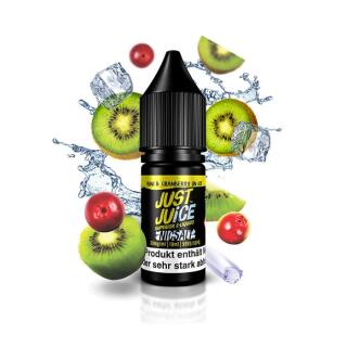 Just Juice Nikotinsalz - Kiwi Cranberry Ice 20mg/ml 10ml