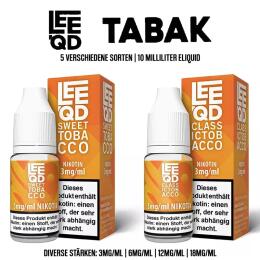 LEEQD Tabak 10 ml Liquid