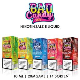 Bad Candy Nikotinsalz Liquids 20mg/ml 10ml