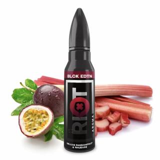 Riot Squad Aroma Black Edition - Deluxe Passionfruit & Rhubarb