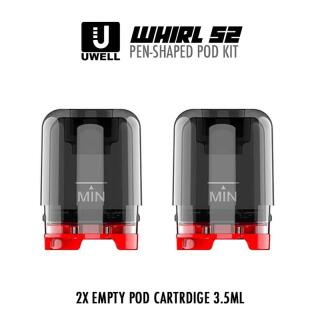 Uwell Whirl S2 Pod Tanks - Leerpod Cartridge