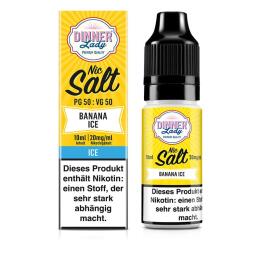 Dinner Lady Nikotinsalz - Banana Ice 10ml