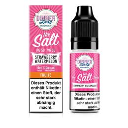 Dinner Lady Nikotinsalz - Strawberry Watermelon 10ml