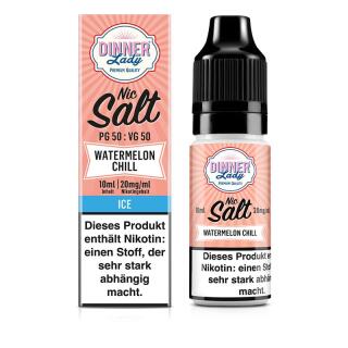 Dinner Lady Nikotinsalz - Watermelon Ice 10ml