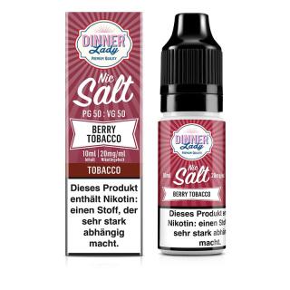 Dinner Lady Nikotinsalz - Berry Tobacco 10ml