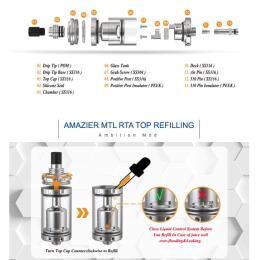 Ambition Mods Amazier MTL RTA Tank