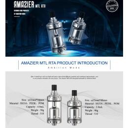 Ambition Mods Amazier MTL RTA Tank