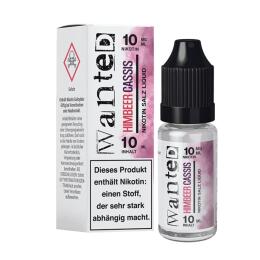 Wanted Overdosed Nikotinsalz Liquid 10ml - Himbeer Cassis