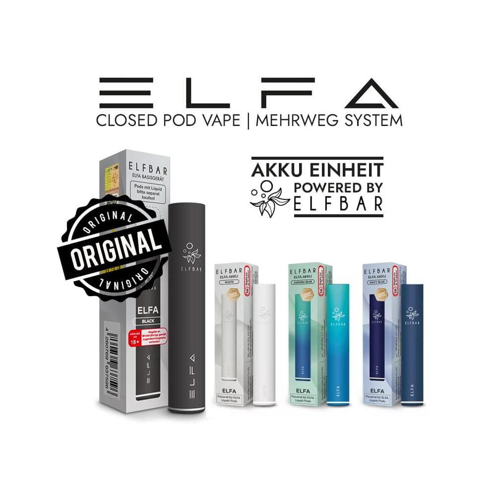 Elf Bar Elfa Mehrweg Akku