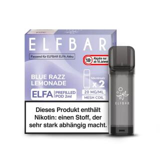 Elf Bar Elfa Ersatzpods - Blu Razz Lemonade