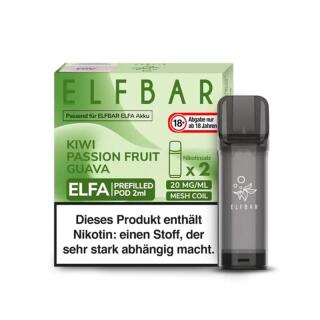 Elf Bar Elfa Ersatzpods - Kiwi Passionfruit Guava